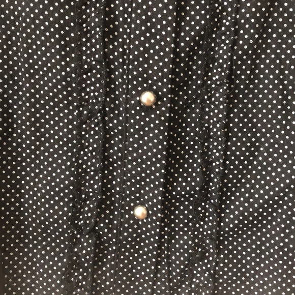 🖤Password Vintage Polka Dot Blouse - Picture 11 of 12